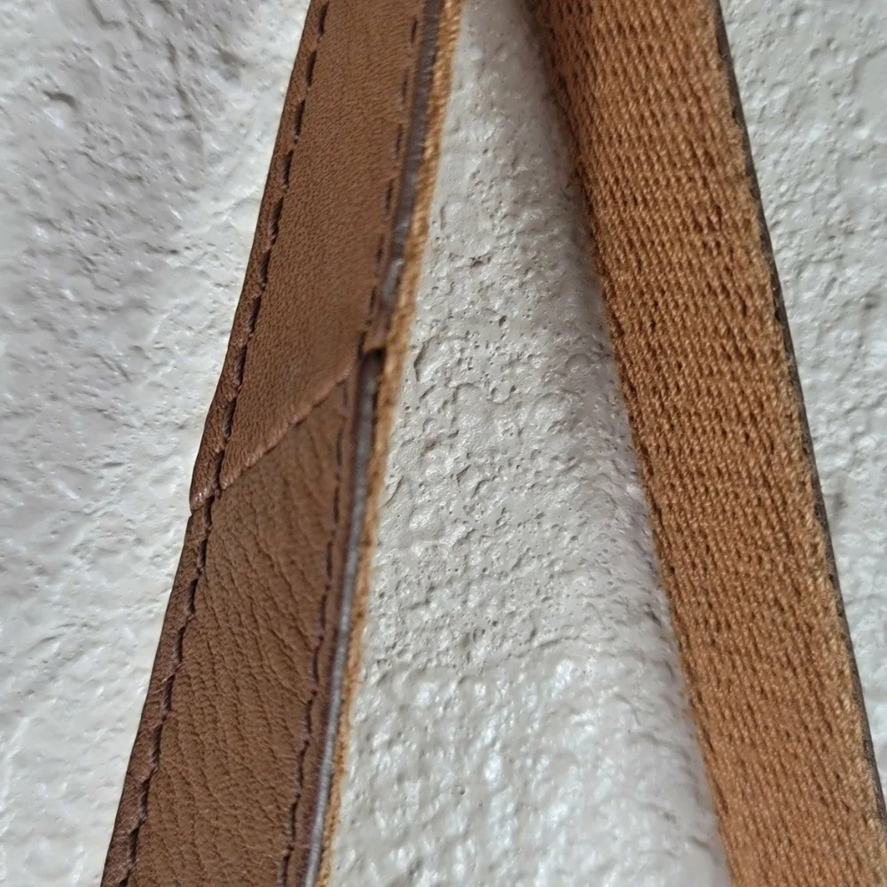 Fossil crossbody strap shoulder bag striped brown than - Picture 4 of 9